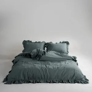 Постільна білизна Stonewashed Exclusive Ranforse 200 × 220 см (євро) Castle Rock від Limasso