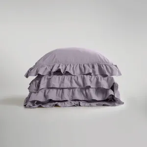 Alternative view of Постільна білизна Stonewashed Exclusive Ranforse 200 × 220 см (євро) Natural Violet від Limasso