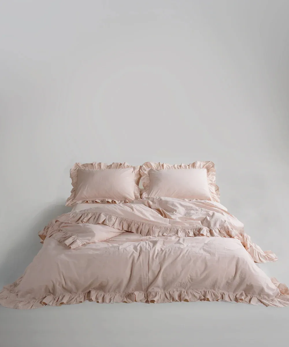 Постільна білизна Stonewashed Exclusive Ranforse 200 × 220 см (євро) Pristine від Limasso