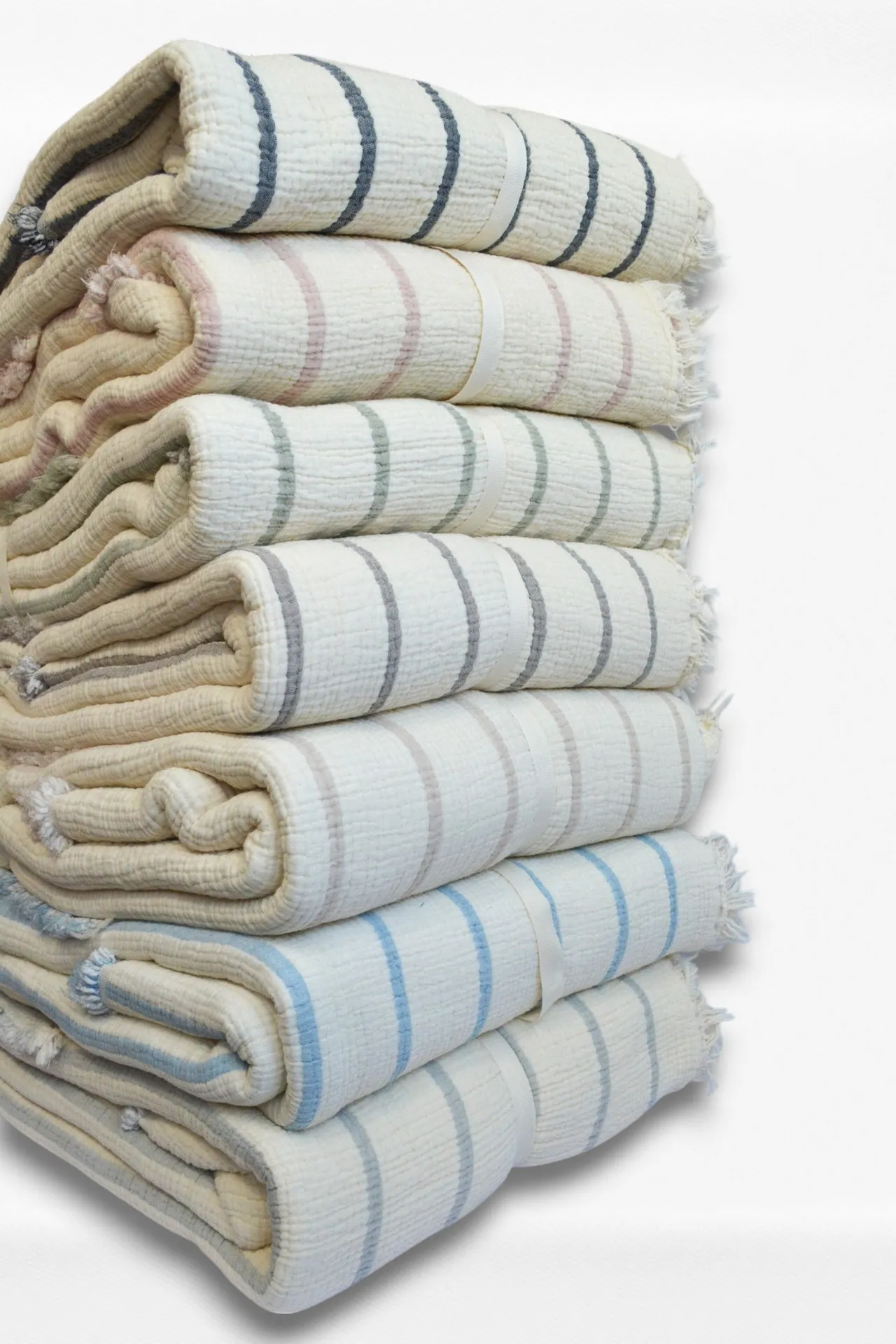Муслінове покривало Exclusive Muslin 230 × 250 см (євро) Синій від Moss - Зображення 6