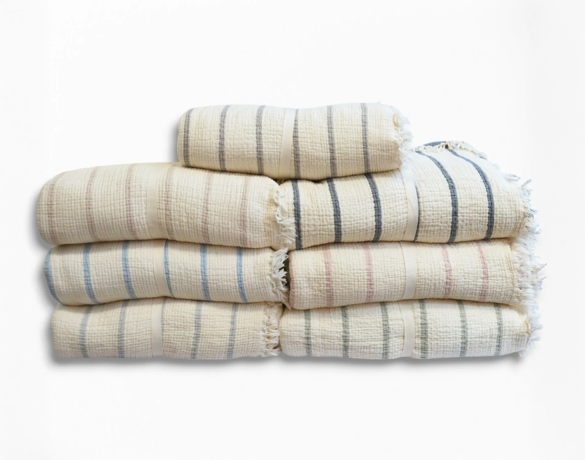 Муслінове покривало Exclusive Muslin 230 × 250 см (євро) Синій від Moss - Зображення 5