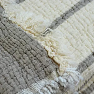 Alternative view of Муслінове покривало Exclusive Muslin 170 × 230 см Коричневий від Moss