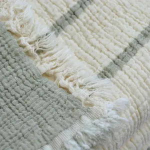 Alternative view of Муслінове покривало Exclusive Muslin 230 × 250 см (євро) Зелений від Moss