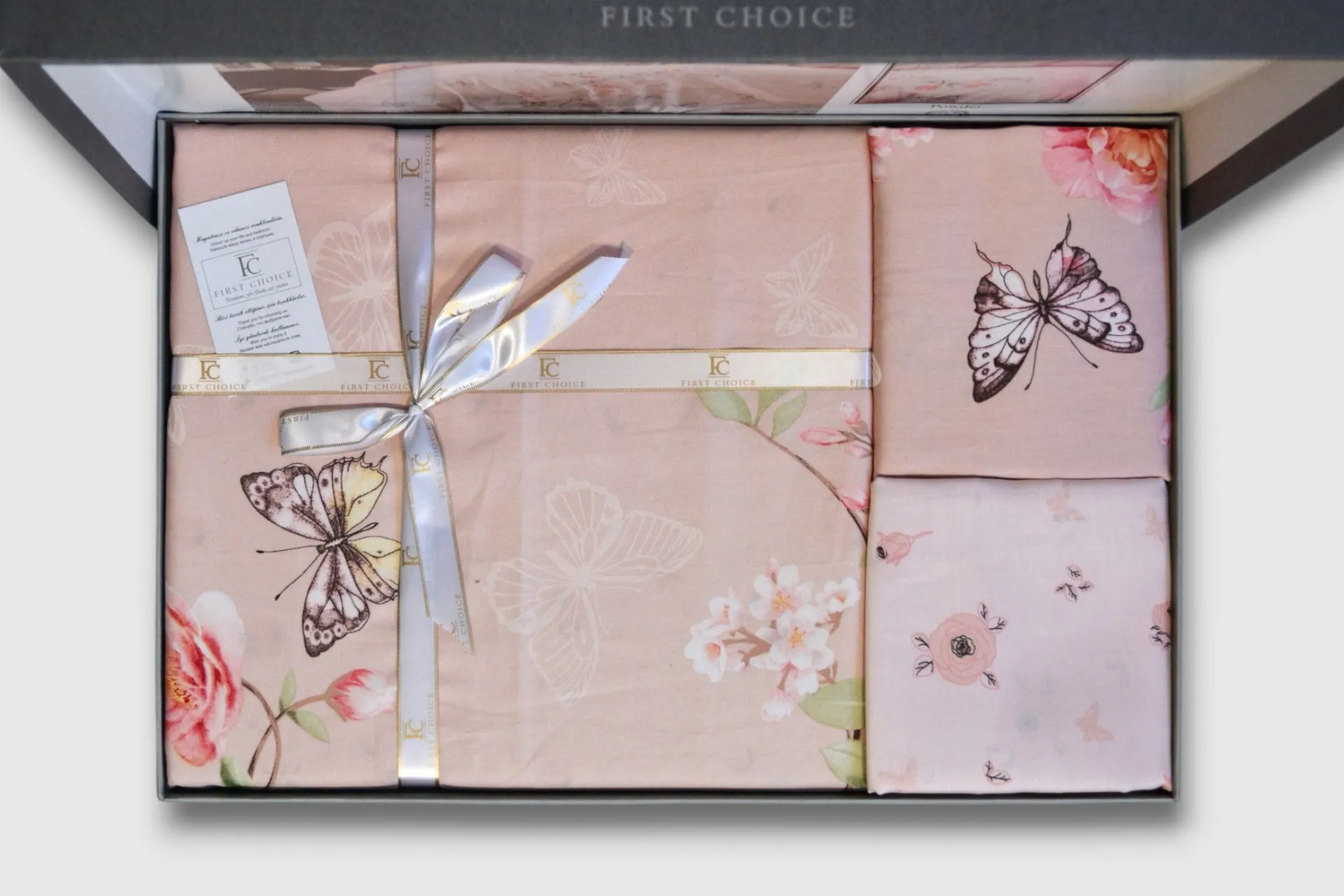 Постільна білизна Cotton Satin 200 × 220 см (євро) Matilde Powder від First Choice - Зображення 3
