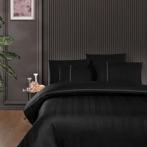 Постільна білизна Ranforce Deluxe DARK 200 × 220 см (євро) Fredan Black від First Choice