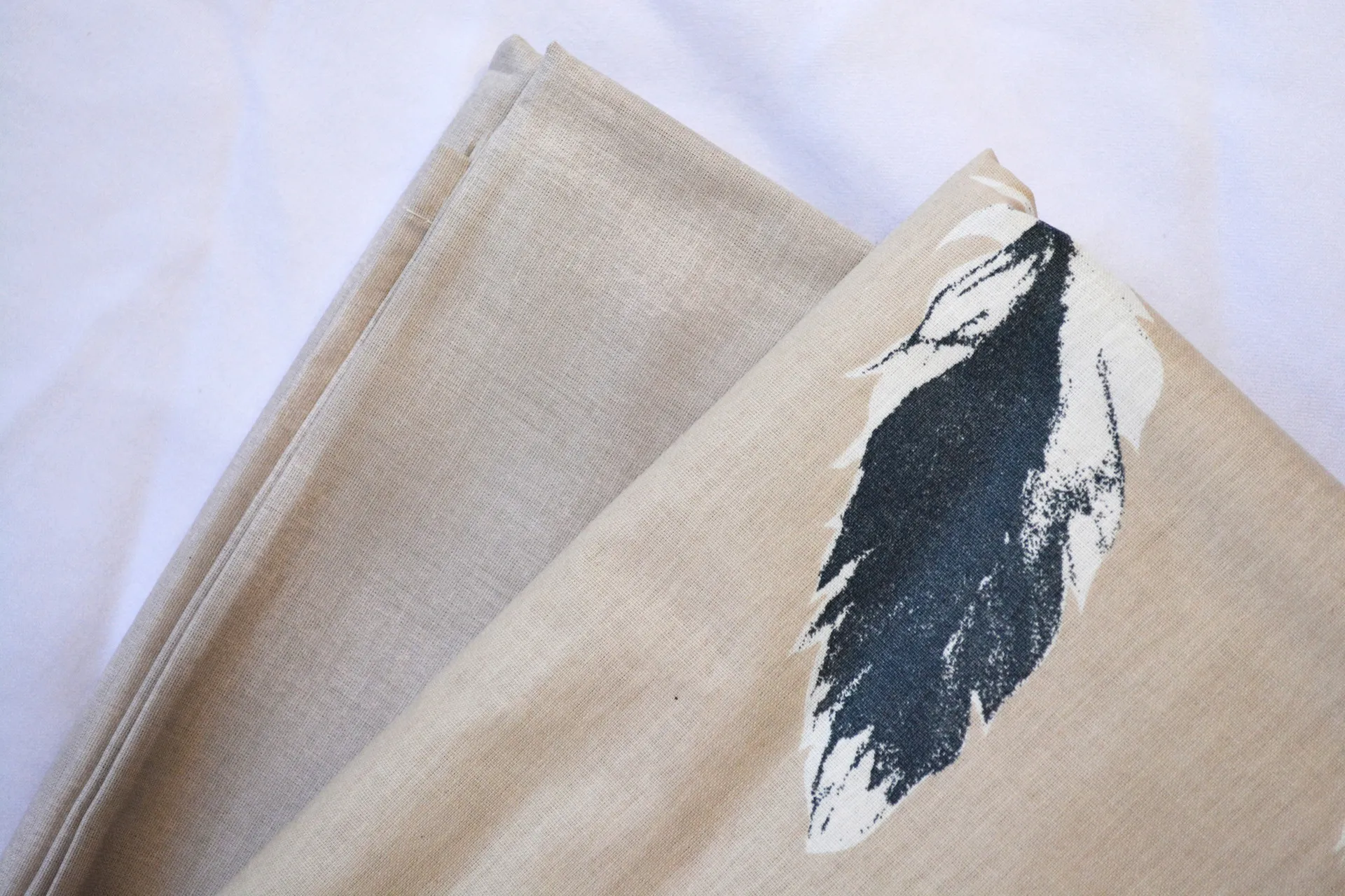 Постільна білизна Ranforse 200 × 220 см (євро) Feather від Marla - Зображення 8