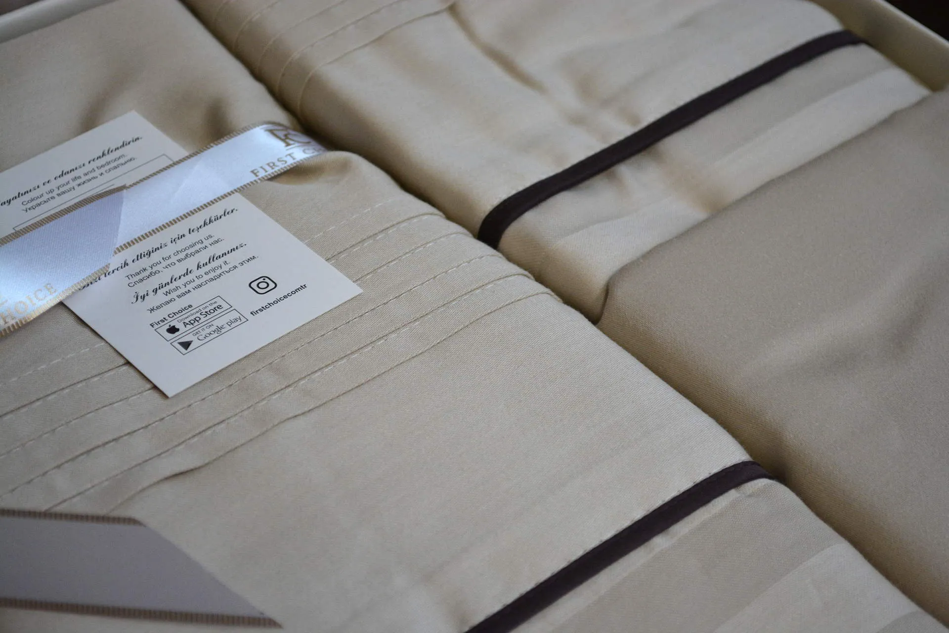 Постільна білизна Deluxe Satin 200 × 220 см (євро) Modalife Soil від First Choice - Зображення 4