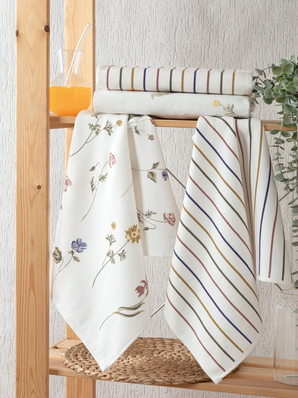 Набір кухонних рушників 40×60 см 4 шт. Floral від Pupilla