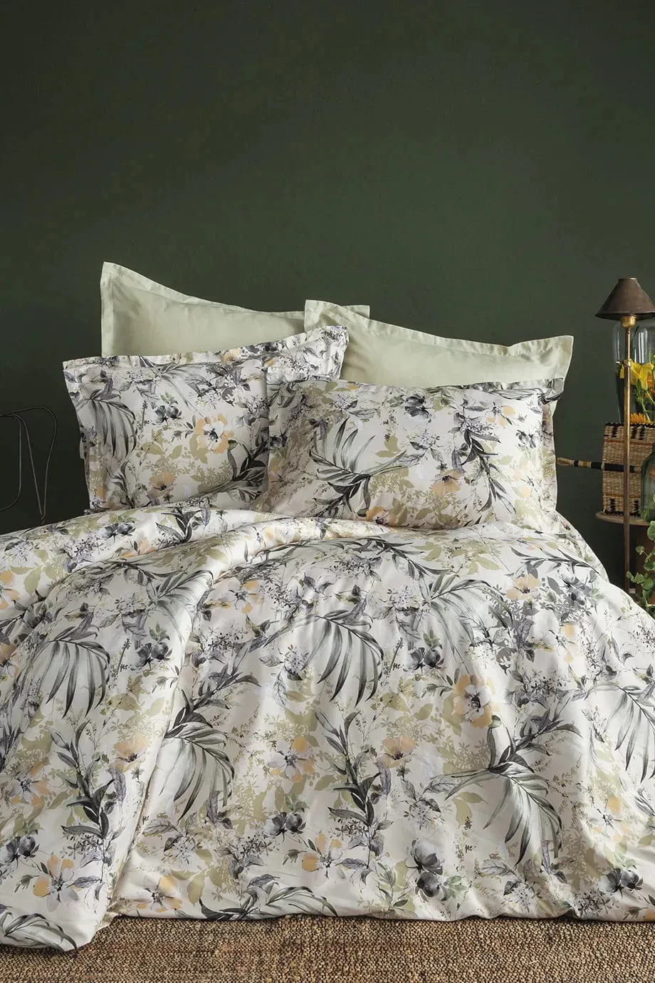 Комплект постільної білизни Digital Satin 300 TC 200 × 220 см (євро) Fresco від Issimo
