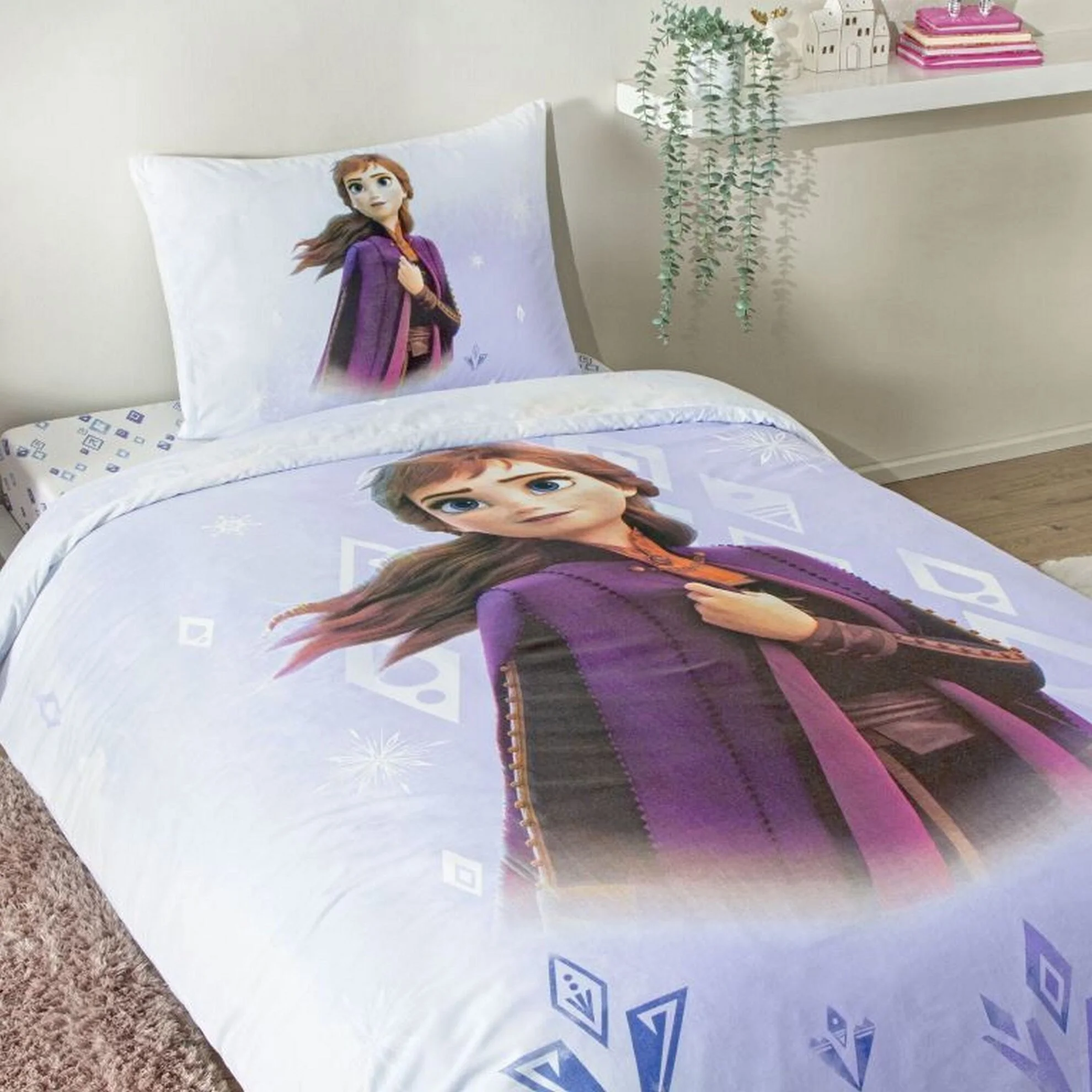 Постільна білизна Disney 160 × 220 см (полуторний) Frozen Diamond від TAC - Зображення 3