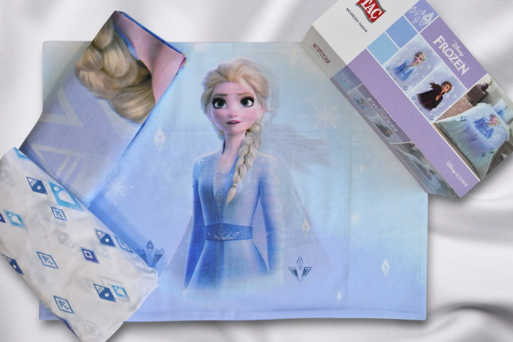 Постільна білизна Disney 160 × 220 см (полуторний) Frozen Diamond від TAC - Зображення 4