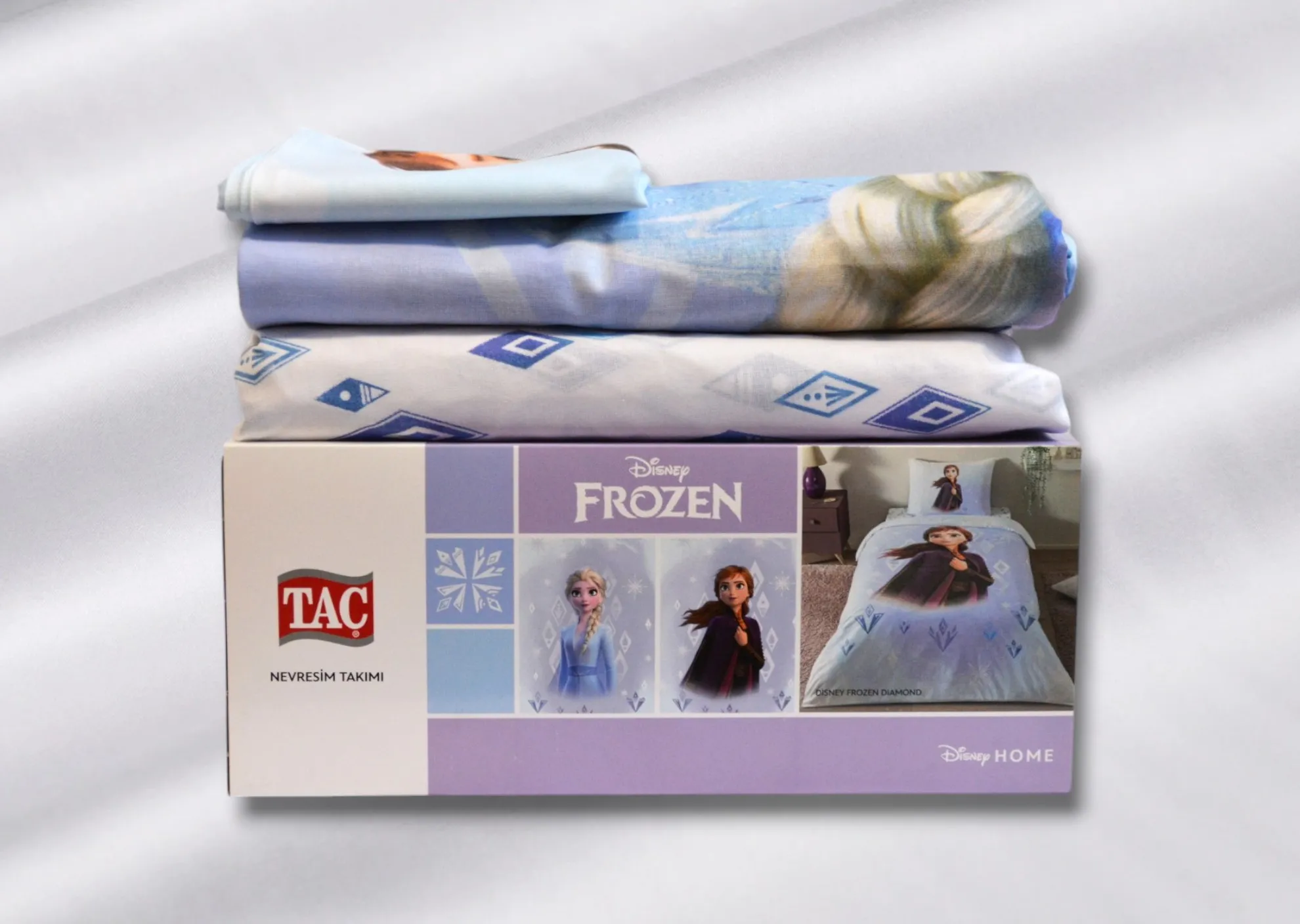 Постільна білизна Disney 160 × 220 см (полуторний) Frozen Diamond від TAC - Зображення 6