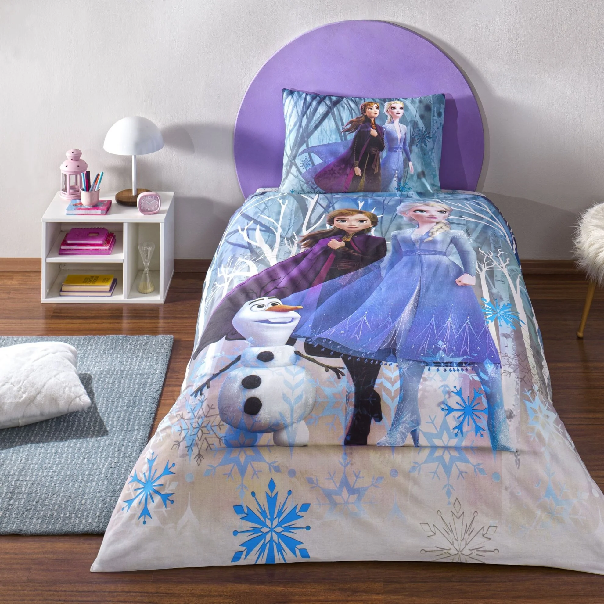 Постільна білизна Disney 160 × 220 см (полуторний) Frozen Winter від TAC