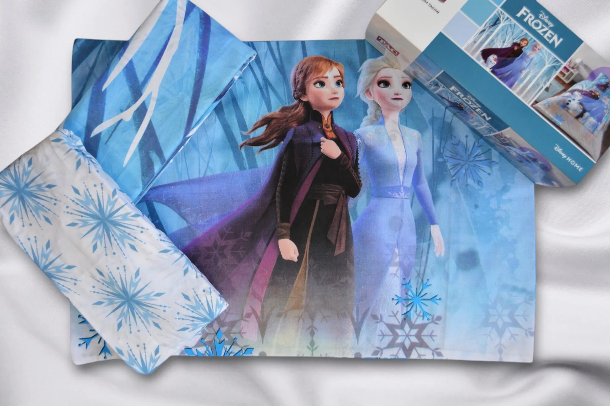 Постільна білизна Disney 160 × 220 см (полуторний) Frozen Winter від TAC - Зображення 5