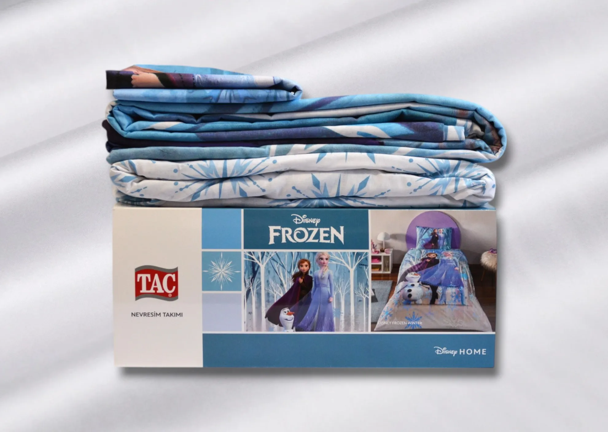 Постільна білизна Disney 160 × 220 см (полуторний) Frozen Winter від TAC - Зображення 7