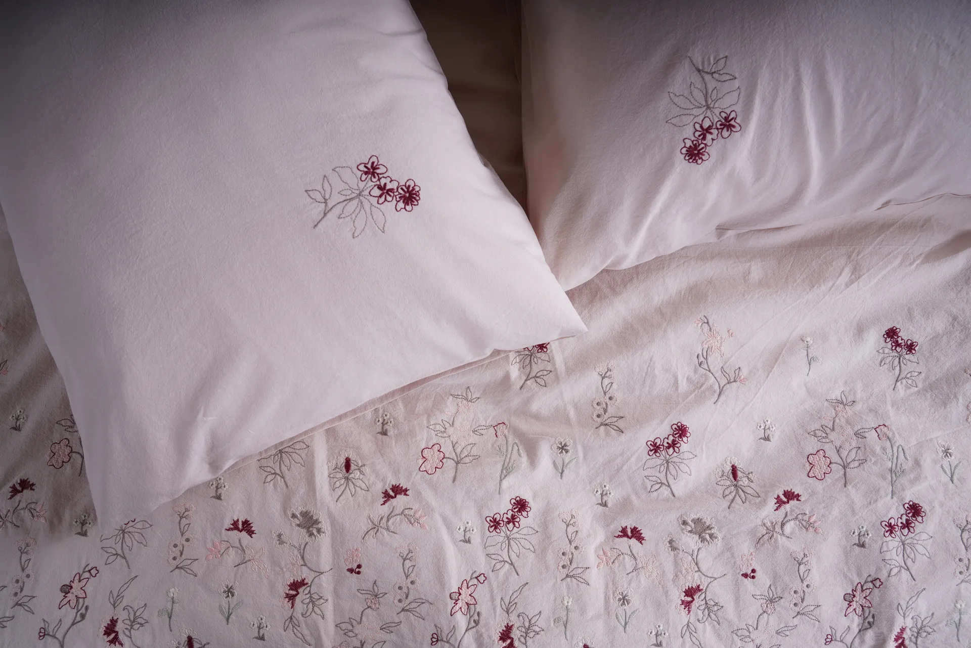 Постільна білизна Stonewashed 200 × 220 см (євро) Garden de Fleur Pristine від Limasso - Зображення 2