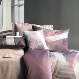Комплект постільної білизни Digital Satin 200 × 220 см (євро) Helix Purple від Issimo