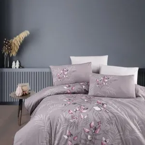 Постільна білизна Ranforce 160 × 220 см (2 шт., сімейний) сімейний Hardy Violet від First Choice
