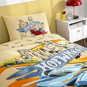 Alternative view of Постільна білизна Disney 160 × 220 см (полуторний) Hot Wheels Winner від TAC