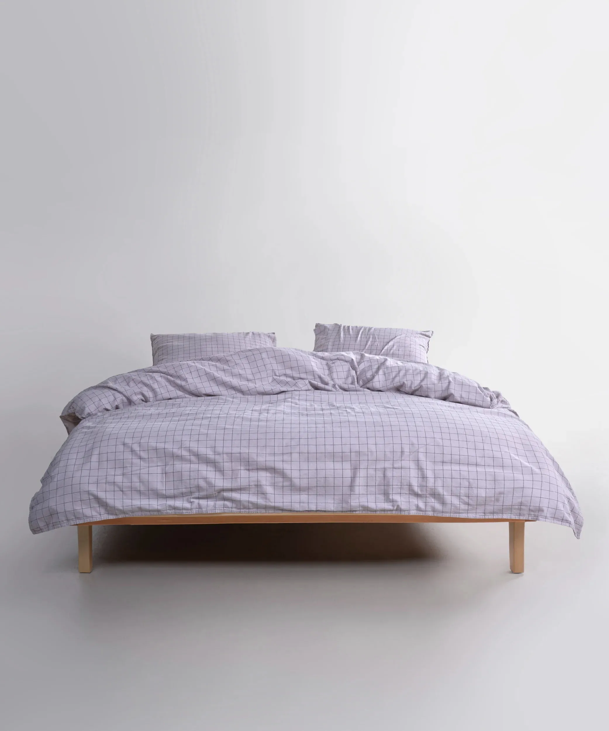 Постільна білизна Stonewashed 200 × 220 см (євро) Inara Opal Grey від Limasso - Зображення 3