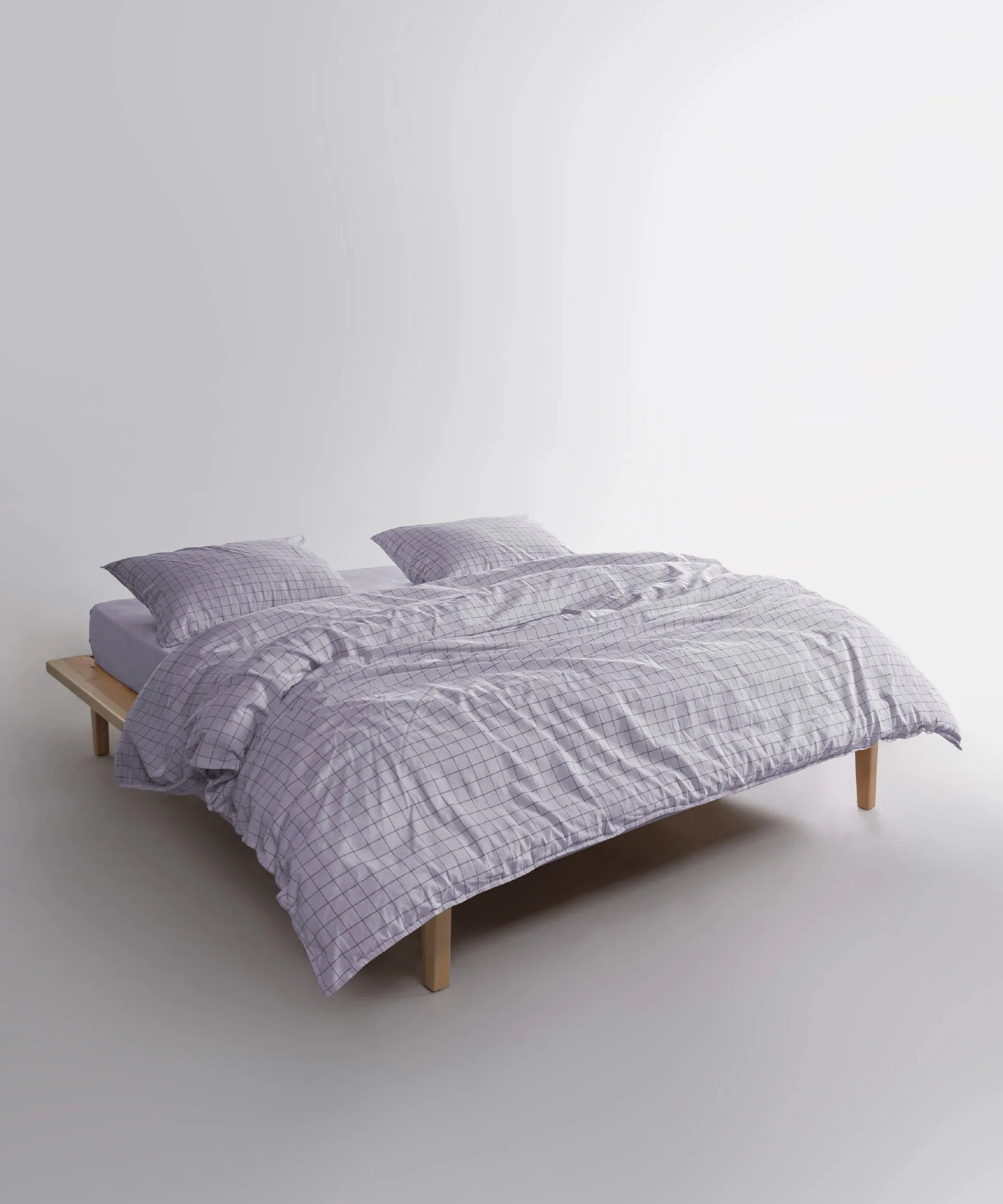 Постільна білизна Stonewashed 200 × 220 см (євро) Inara Opal Grey від Limasso - Зображення 5