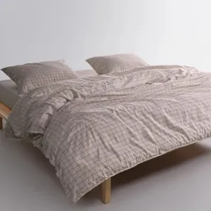 Постільна білизна Stonewashed 200 × 220 см (євро) Inara Oxford Tan від Limasso
