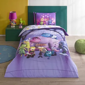 Постільна білизна Disney 160 × 220 см (полуторний) Inside Out 2 від TAC