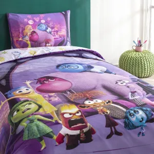 Alternative view of Постільна білизна Disney 160 × 220 см (полуторний) Inside Out 2 від TAC