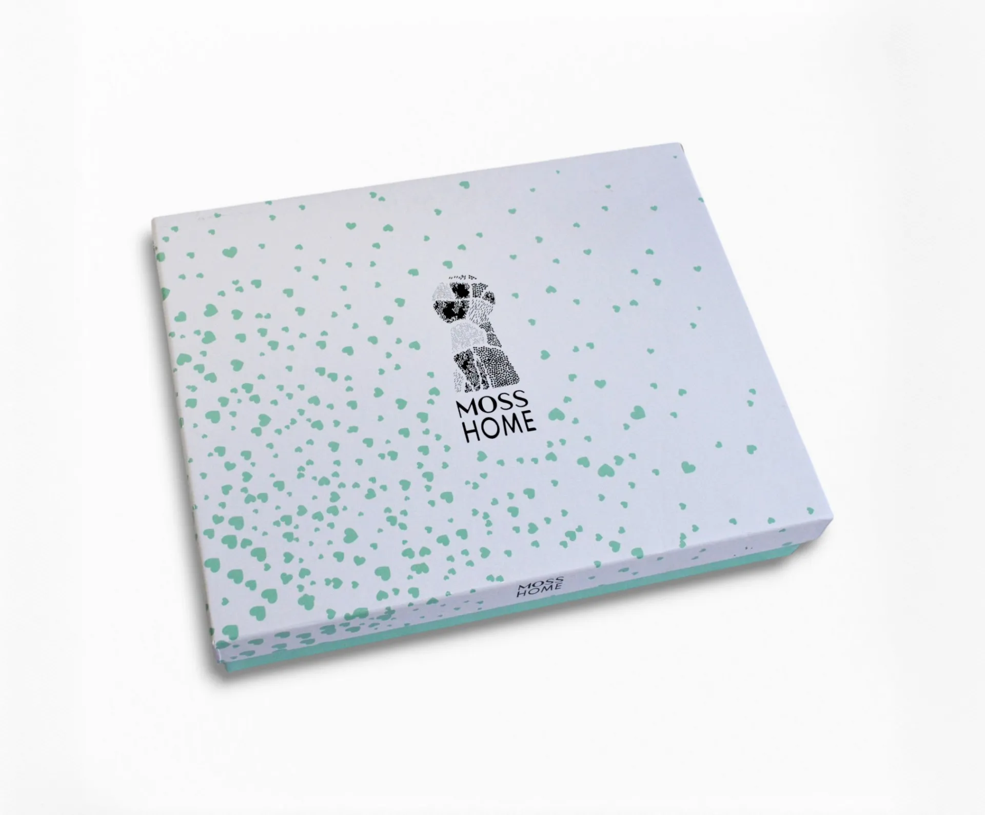 Подарунковий набір рушників, 3 шт. з вишивкою Kalpli Mint від Moss - Зображення 5