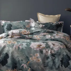 Комплект постільної білизни Digital Satin 300 TC 200 × 220 см (євро) Katie від Issimo