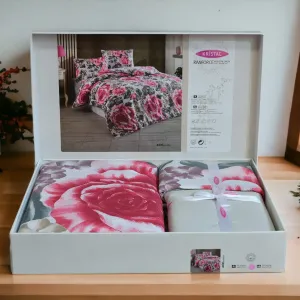 Alternative view of Комплект постільної білизни Ranforse 200 × 220 см (євро) Adel Pembe від Kristal