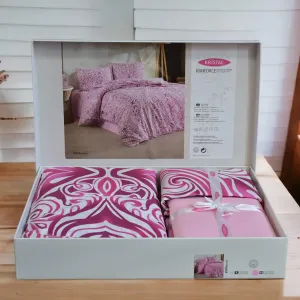 Alternative view of Комплект постільної білизни Ranforse 200 × 220 см (євро) Elvin Pembe від Kristal