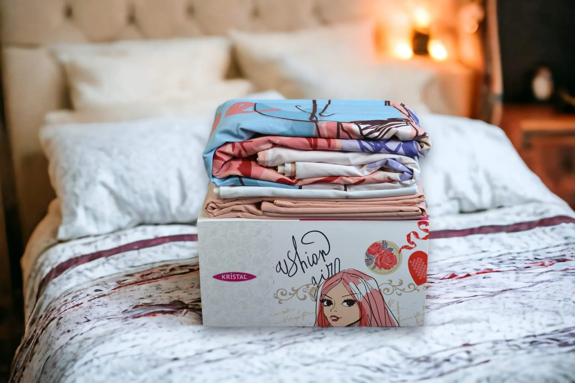 Комплект постільної білизни Young 160 × 220 см (полуторний) Fashion від Kristal - Зображення 2