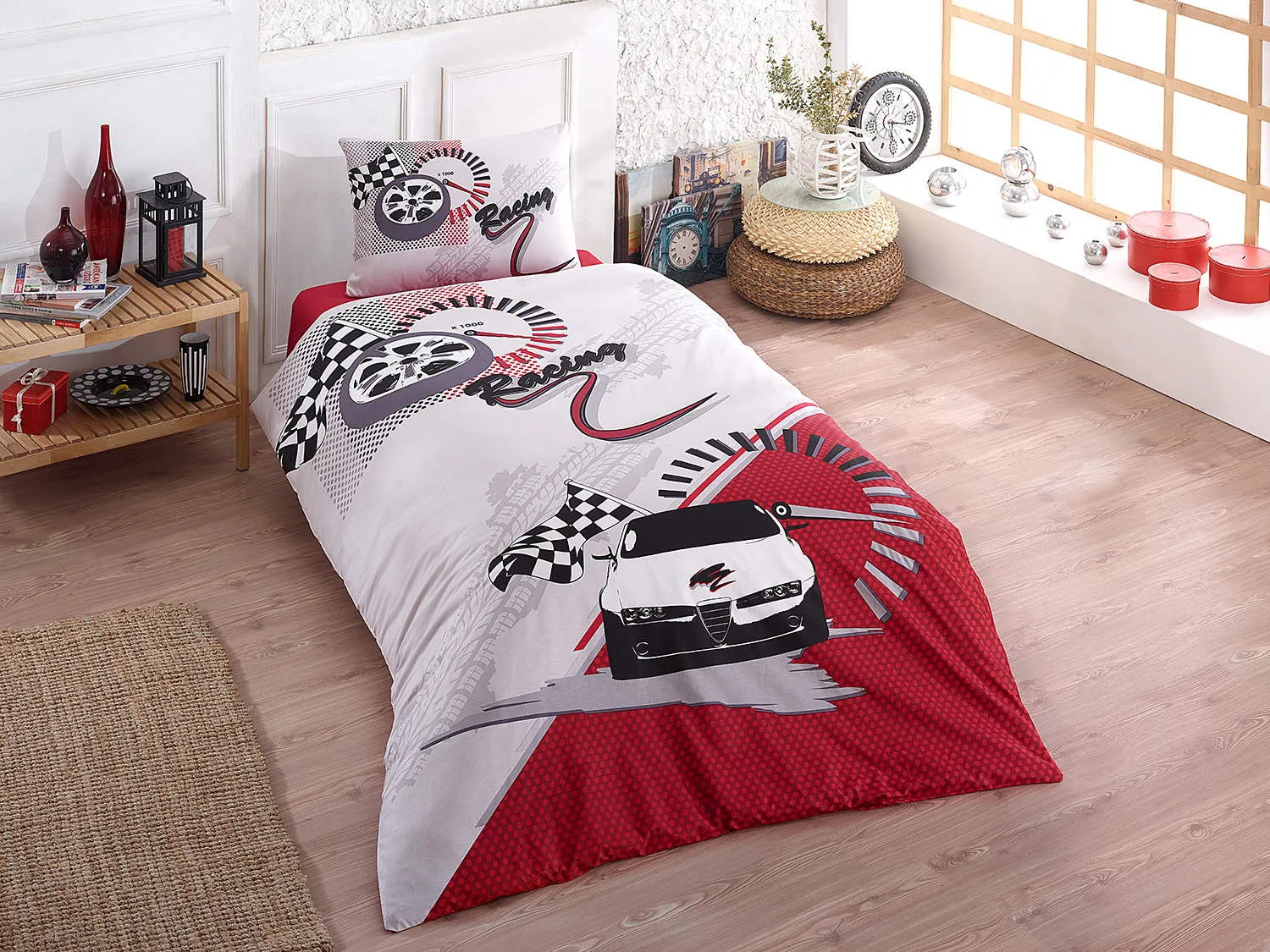 Комплект постільної білизни Young 160 × 220 см (полуторний) Race від Kristal