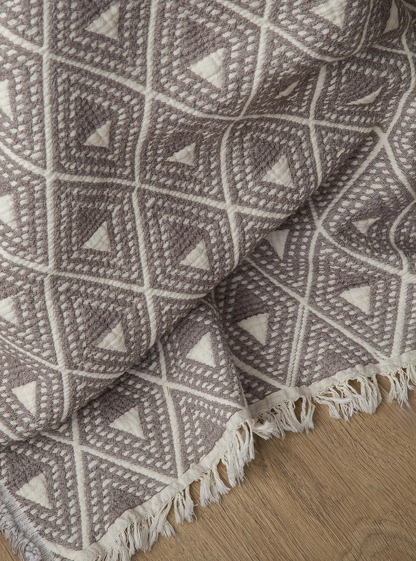 Муслінове покривало Levone 220 × 240 см (євро) Коричневий від Issimo - Зображення 3