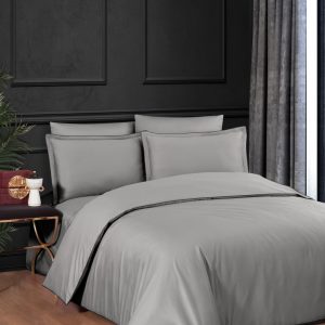 Постільна білизна Premium Satin 200 × 220 см (євро) Lucca ASH від La Romano