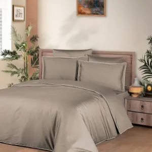 Постільна білизна Premium Satin 200 × 220 см (євро) Lucca Rock від La Romano