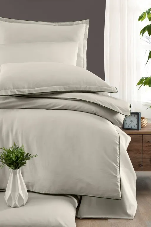 Постільна білизна Premium Satin 200 × 220 см (євро) Lucca Wind від La Romano - Зображення 2