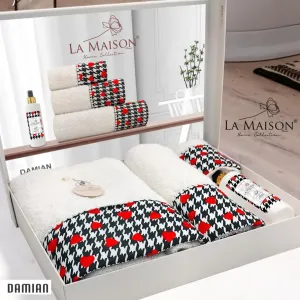 Подарунковий набір рушників, 3 шт. з ароматом Damian від La Maison
