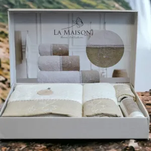 Alternative view of Подарунковий набір рушників, 3 шт. з ароматом Olivia від La Maison