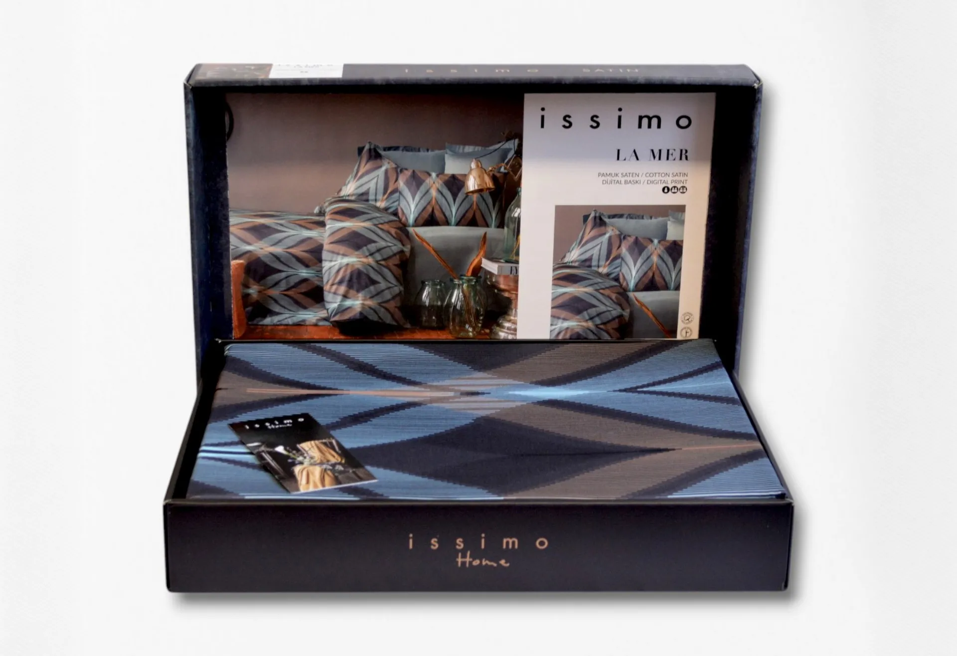 Комплект постільної білизни Digital Satin 200 × 220 см (євро) La Mer від Issimo - Зображення 5