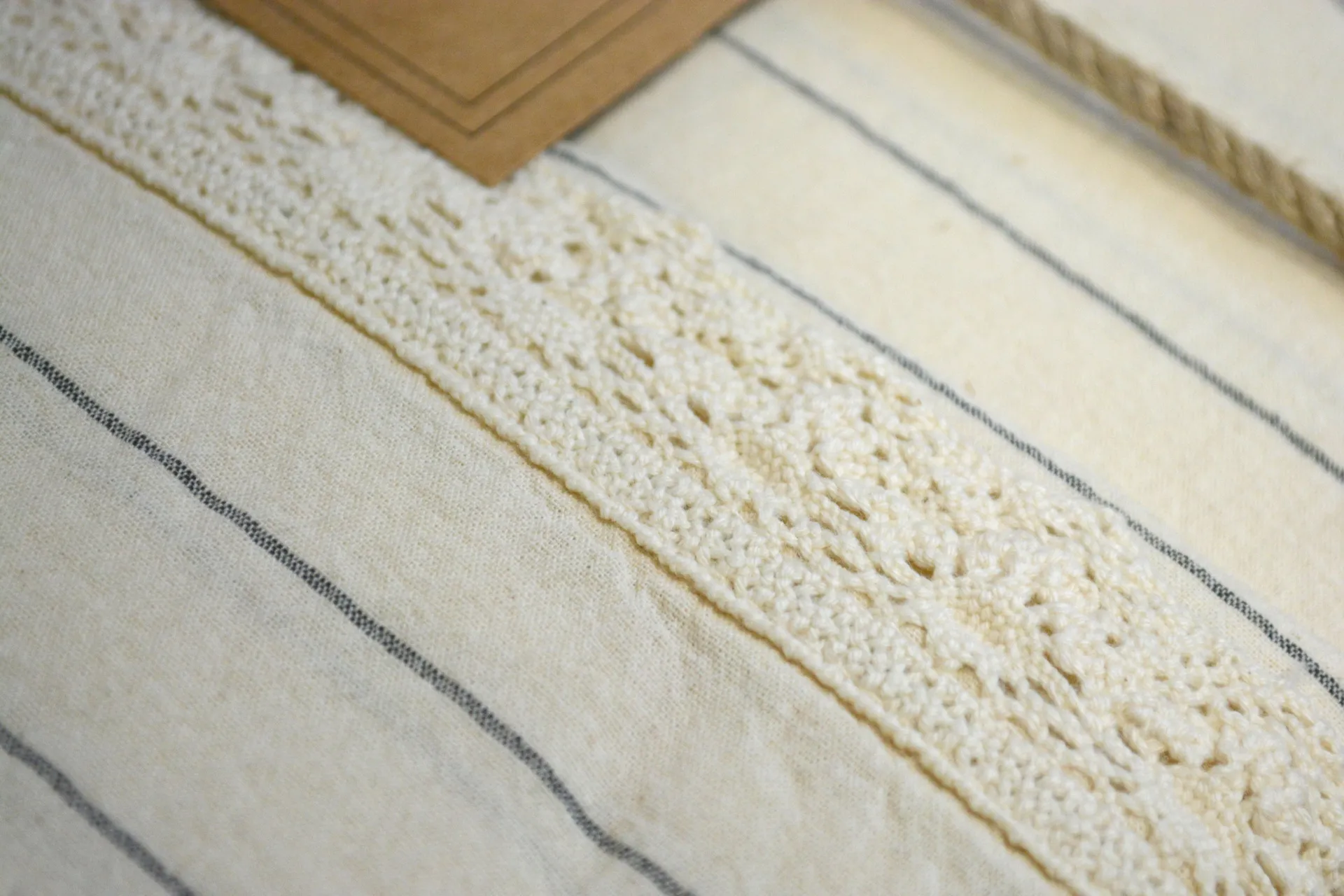 Постільна білизна Stonewashed Ranforse 200 × 220 см (євро) Leila Laced від Limasso - Зображення 7