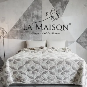 Alternative view of Муслінове покривало Leva 220 × 240 см (євро) Бежевий від La Maison