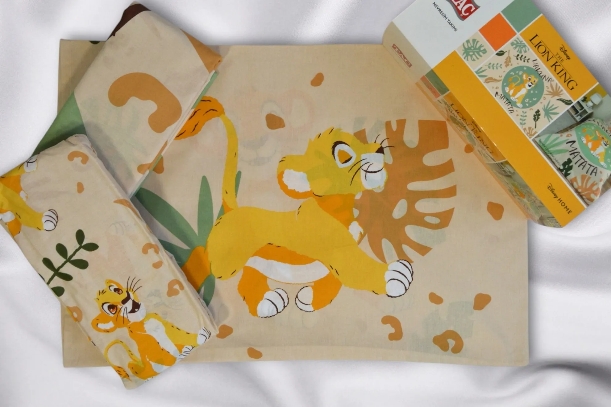 Постільна білизна Disney 160 × 220 см (полуторний) Lion King Jungle від TAC - Зображення 3