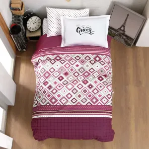 Постільна білизна Ranforce 160 × 220 см (полуторний) Little Queen від Clasy