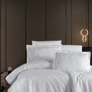 Постільна білизна Cotton Satin 200 × 220 см (євро) Lucas White від First Choice