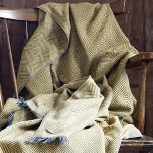 Alternative view of Покривало Maia. Sari 170 × 230 см Жовтий від Issimo