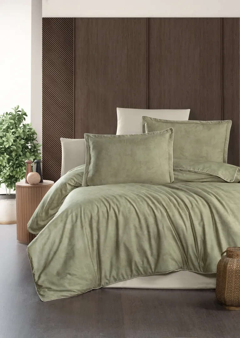 Постільна білизна Premium Satin 200 × 220 см (євро) Marlen Cedar від La Romano