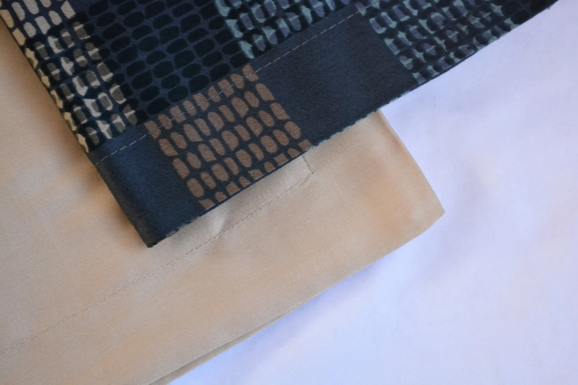 Комплект постільної білизни Cotton Satin 200 × 220 см (євро) Marone від Issimo - Зображення 3
