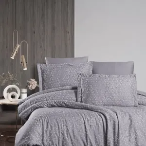 Постільна білизна Cotton Satin 160 × 220 см (полуторний) Megan Quicksilver від First Choice